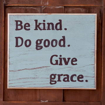 Give grace